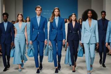 Tendances mode blues