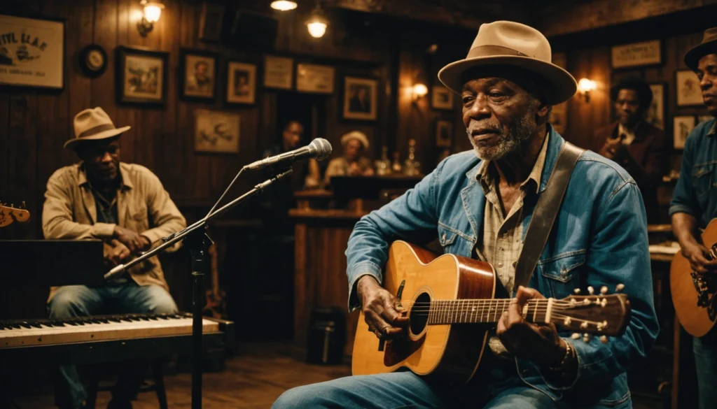 Économie du marché musical blues